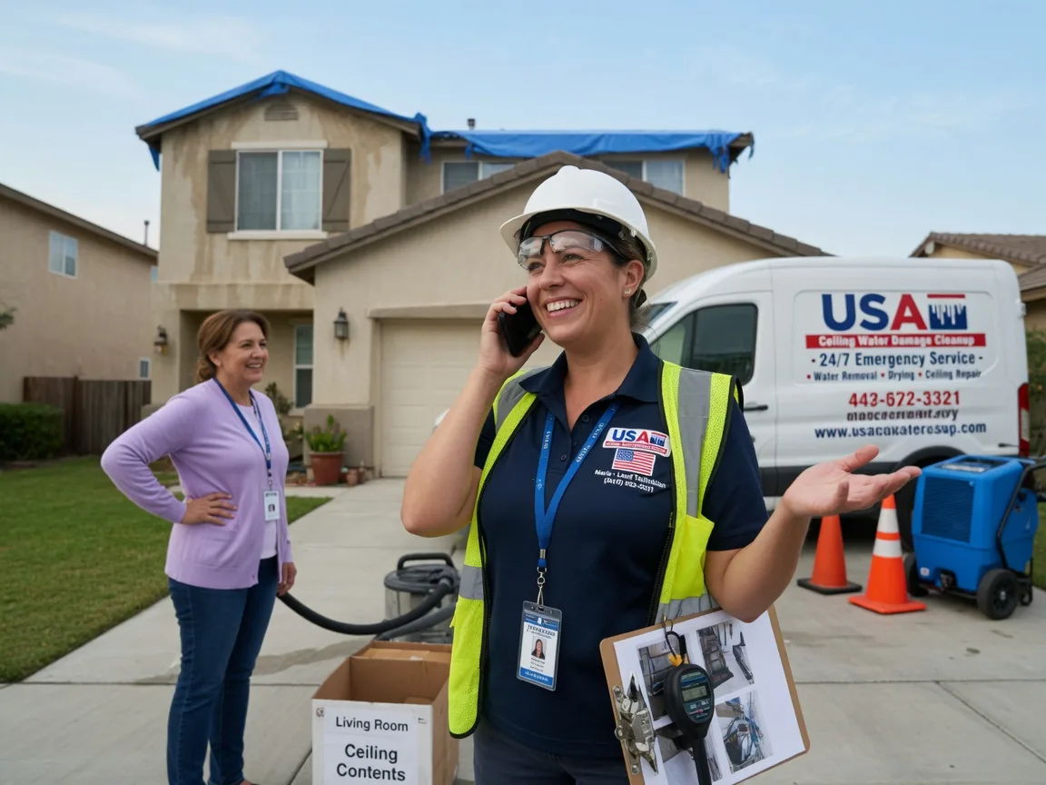 Ceiling Water Damage Restoration Golden Eagle, IL FAQs